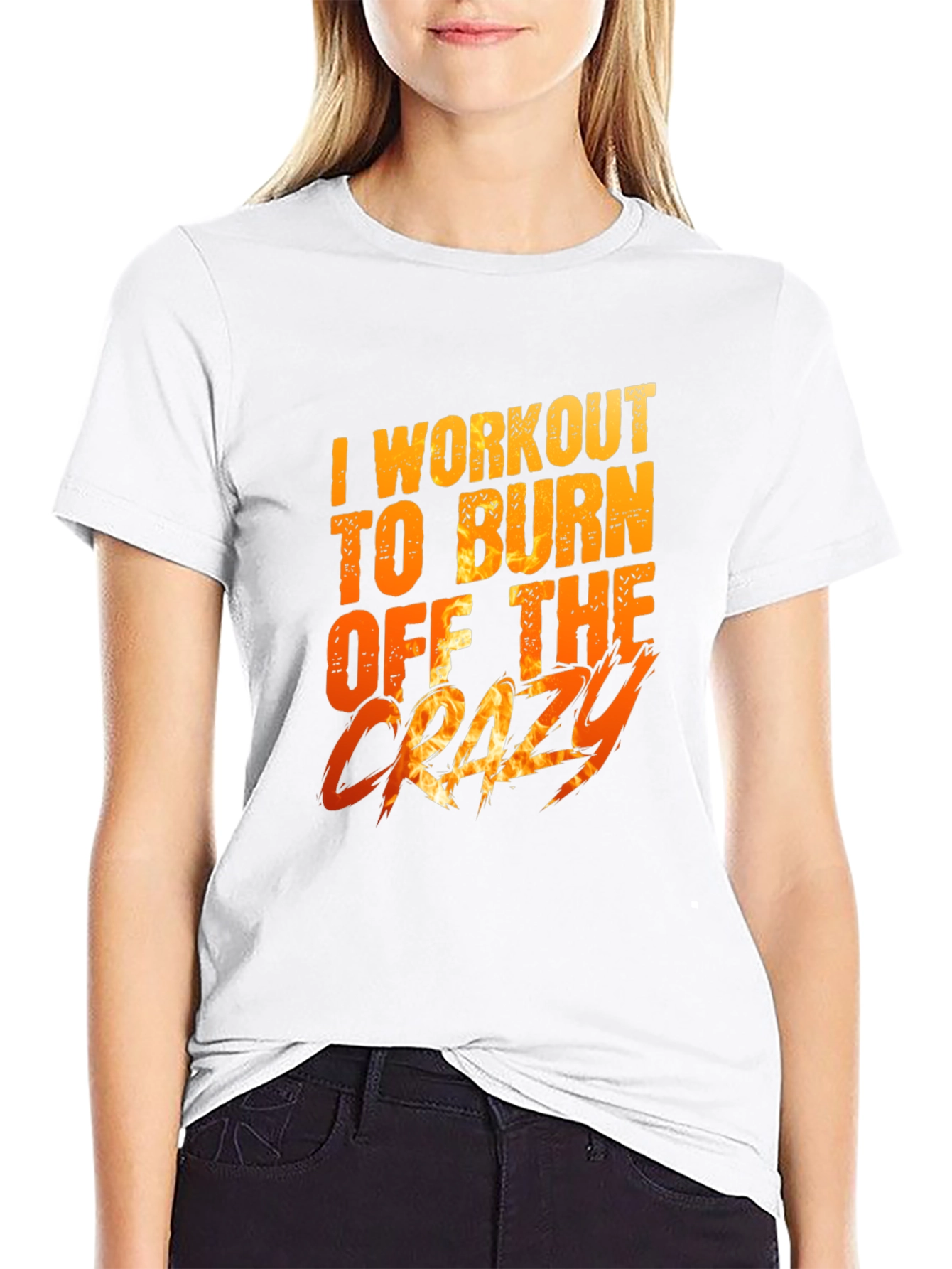 Workout to Burn Off The Crazy Graphic Tee