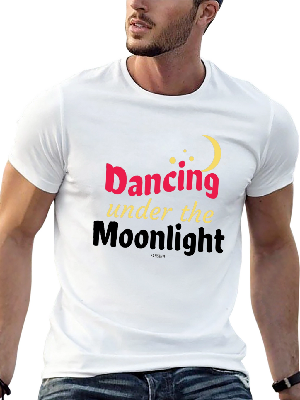 Dancing Under the Moonlight Black T-Shirt