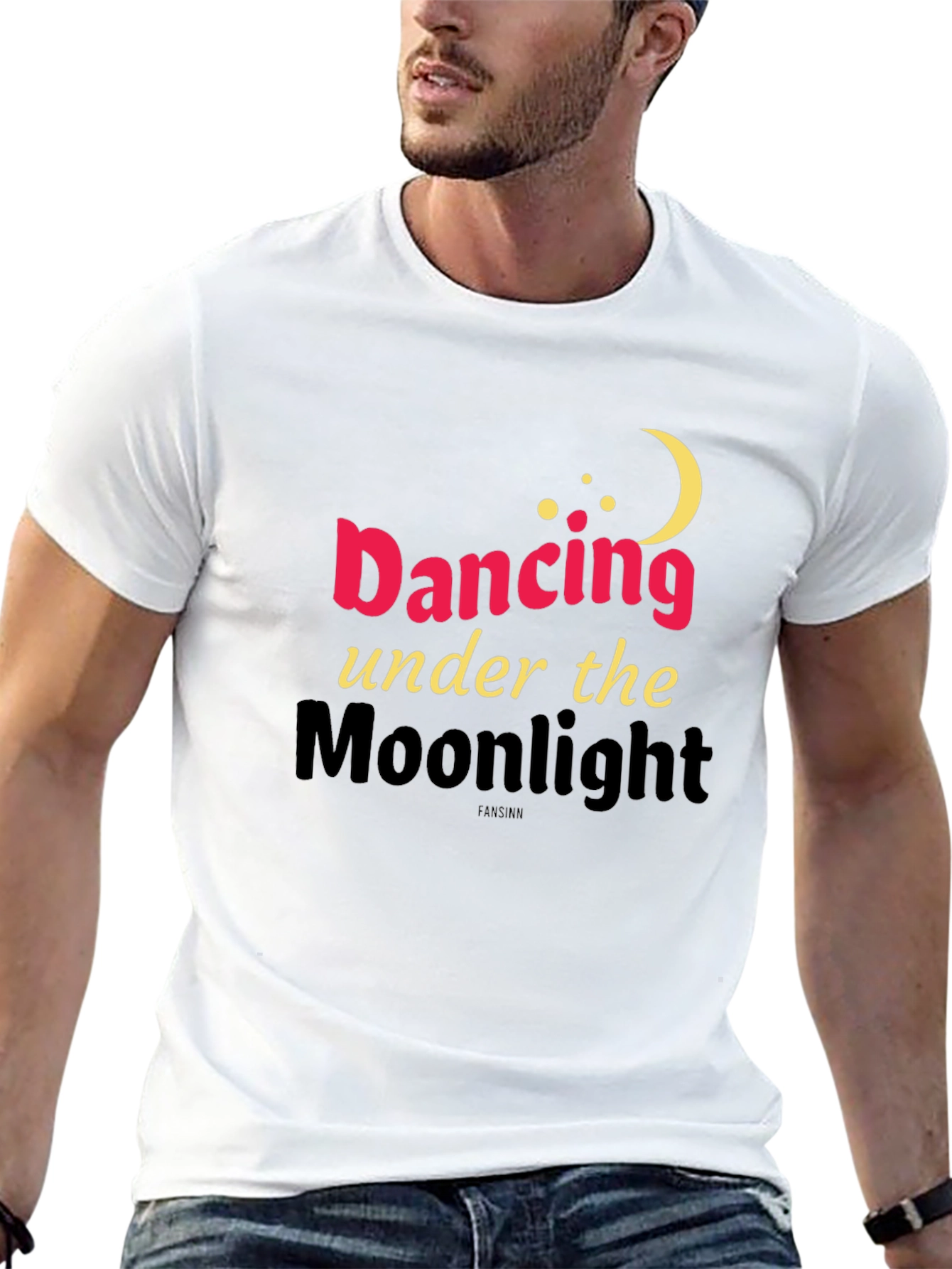 Dancing Under the Moonlight Black T-Shirt