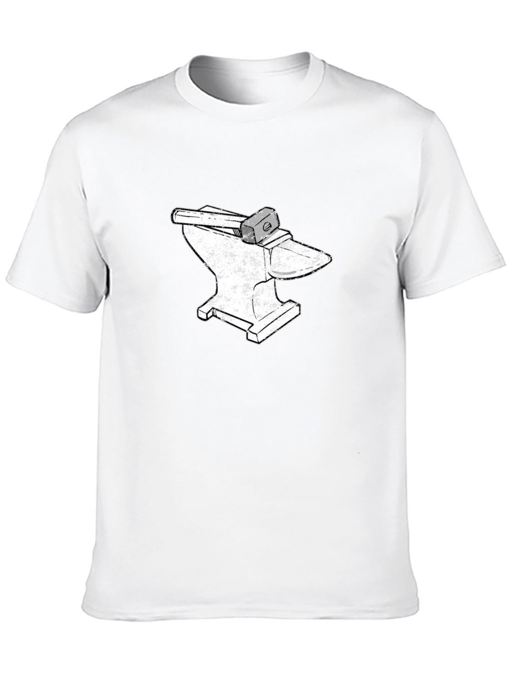 Blacksmith Anvil & Hammer Graphic Tee
