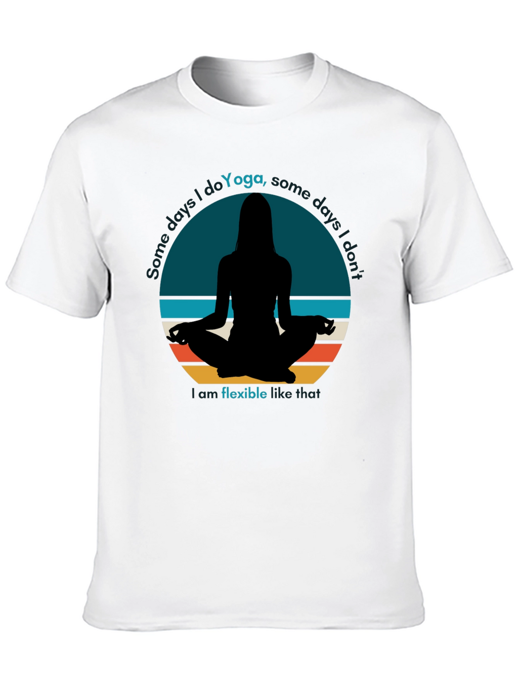 Yoga Graphic Tee - Flexible Days