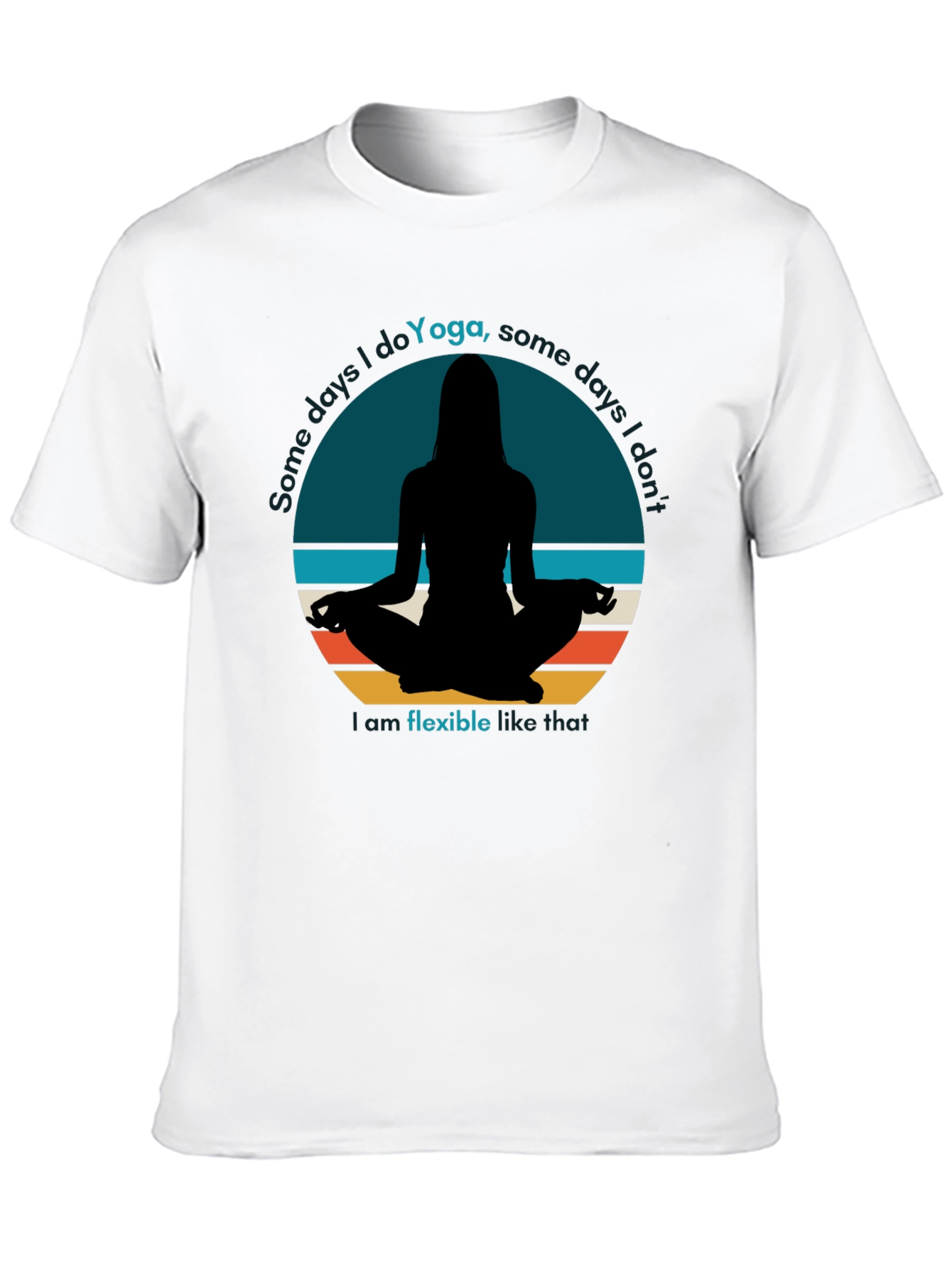 Yoga Graphic Tee - Flexible Days