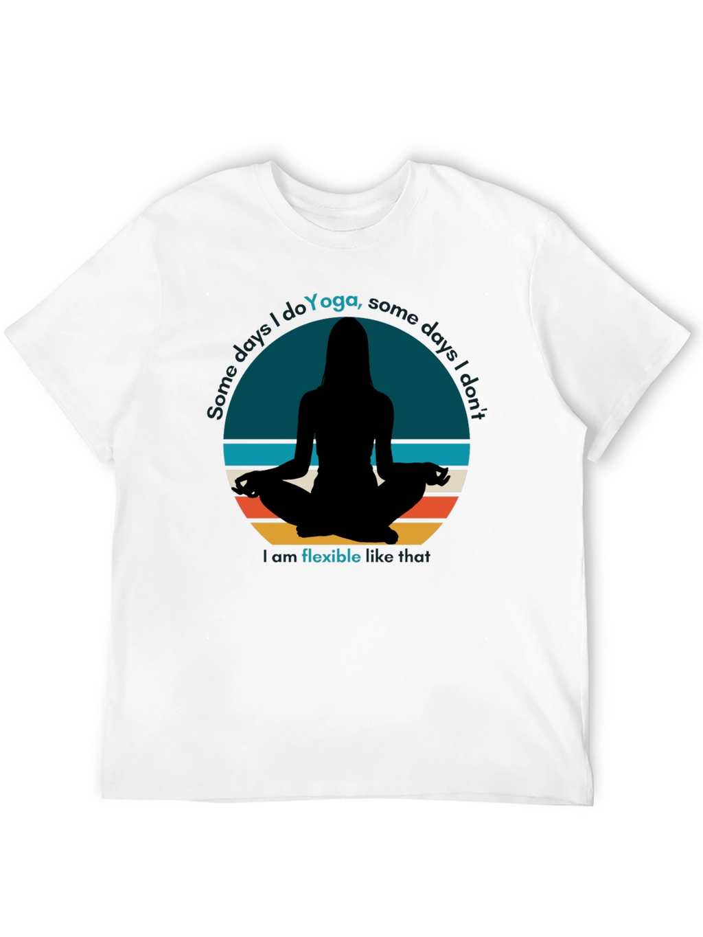 Yoga Graphic Tee - Flexible Days