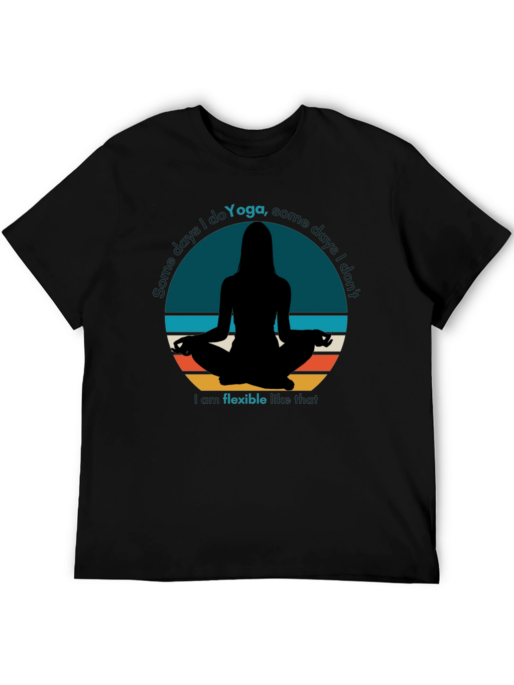 Yoga Graphic Tee - Flexible Days