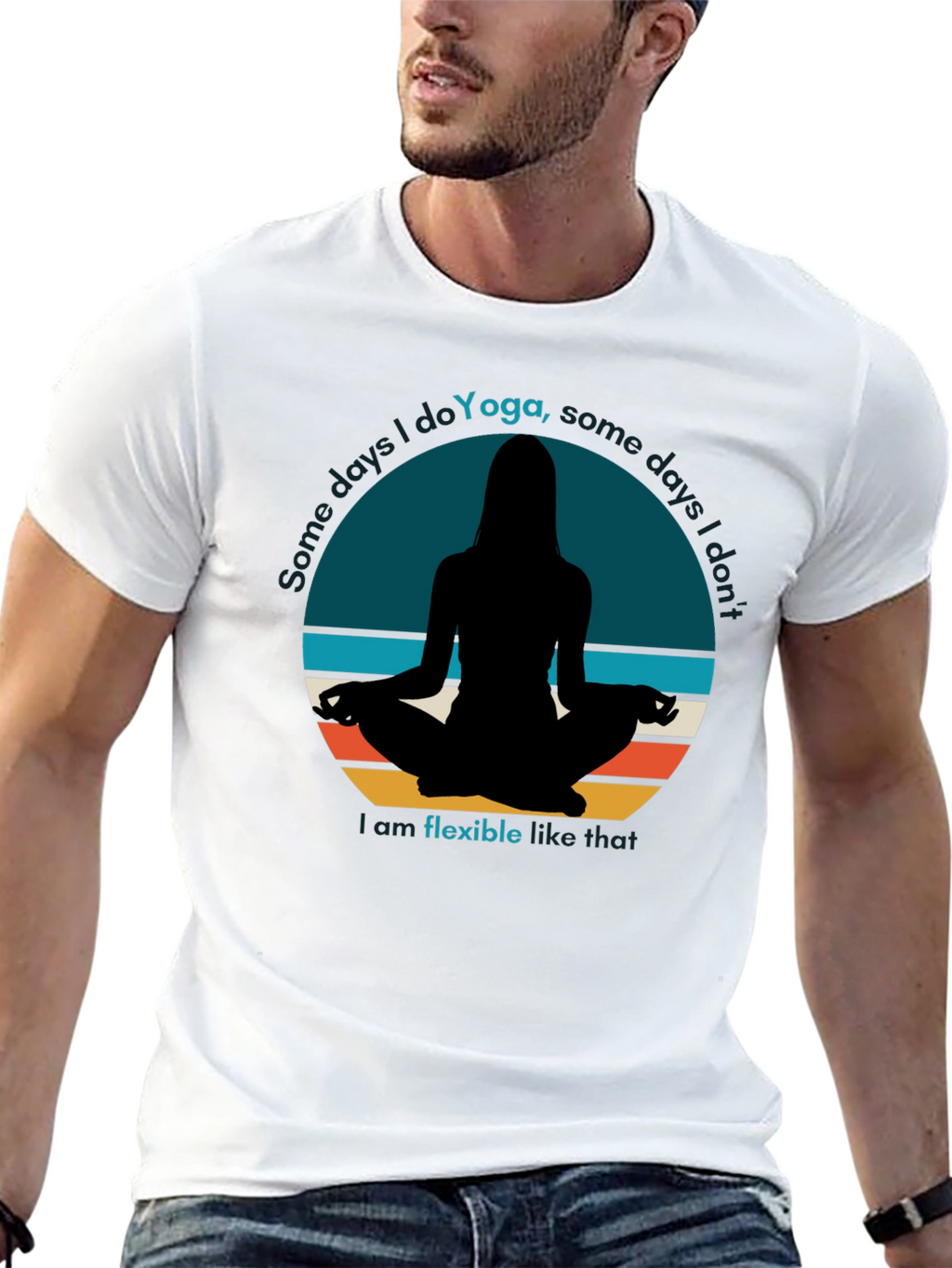 Yoga Graphic Tee - Flexible Days