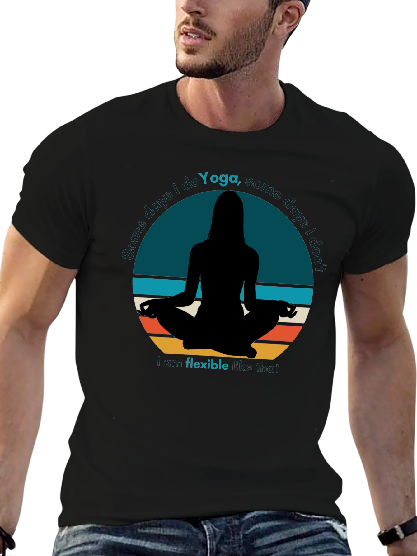 Yoga Graphic Tee - Flexible Days