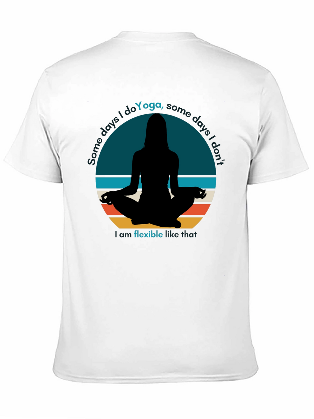 Yoga Graphic Tee - Flexible Days