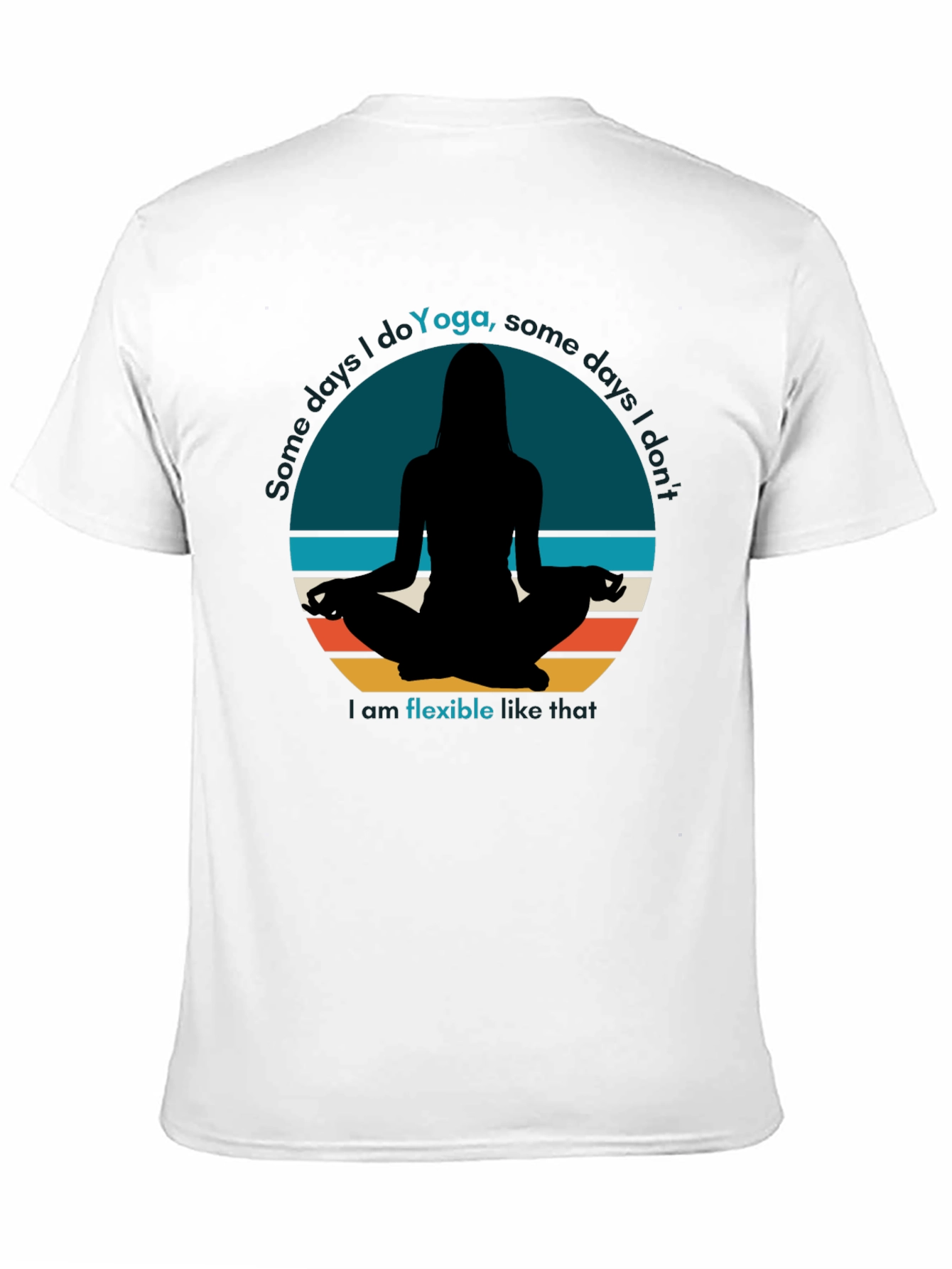 Yoga Graphic Tee - Flexible Days