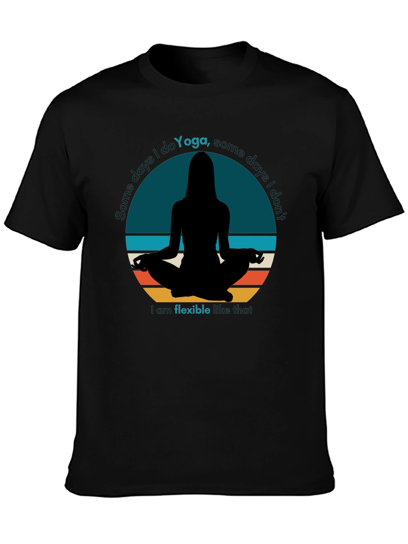 Yoga Graphic Tee - Flexible Days