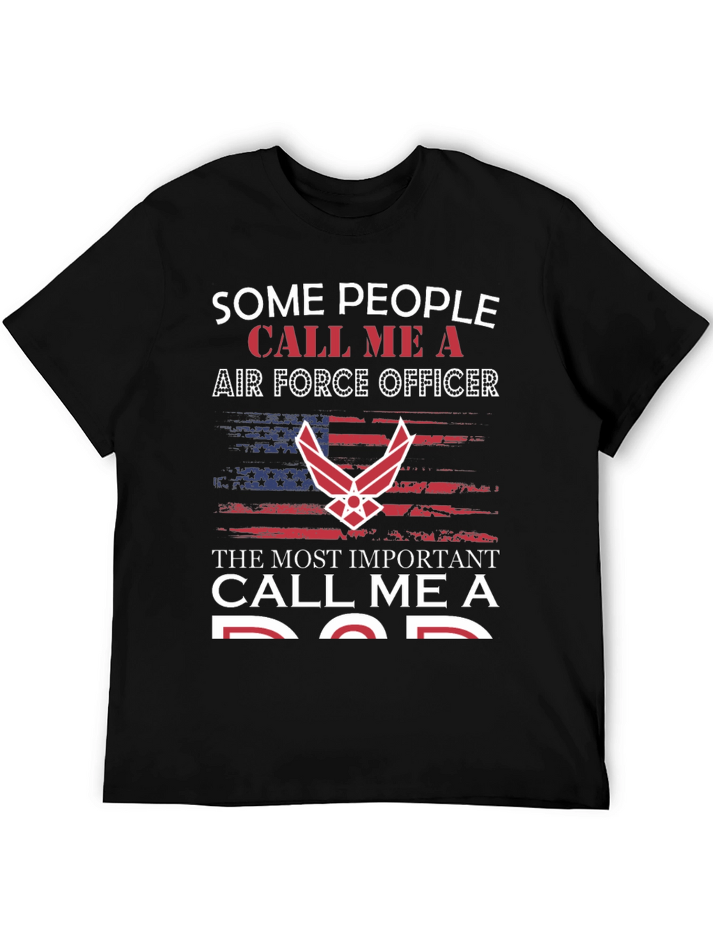 Air Force Officer Dad T-Shirt
