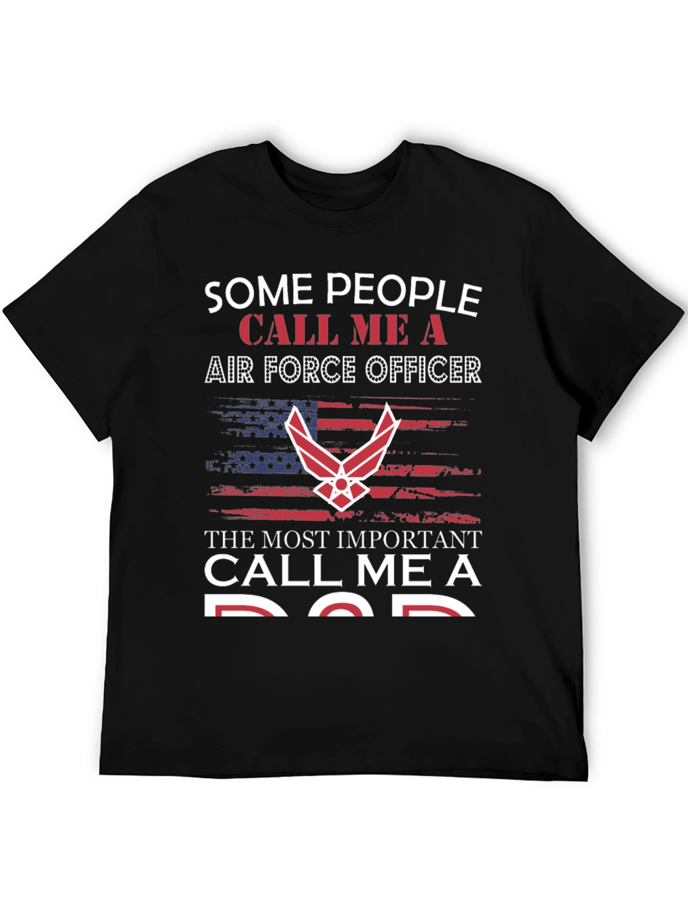Air Force Officer Dad T-Shirt