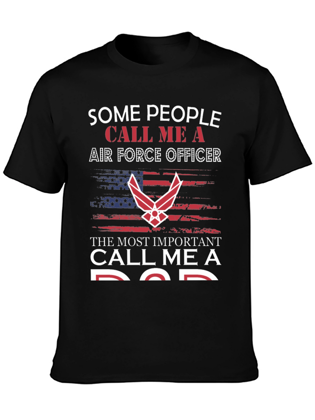 Air Force Officer Dad T-Shirt