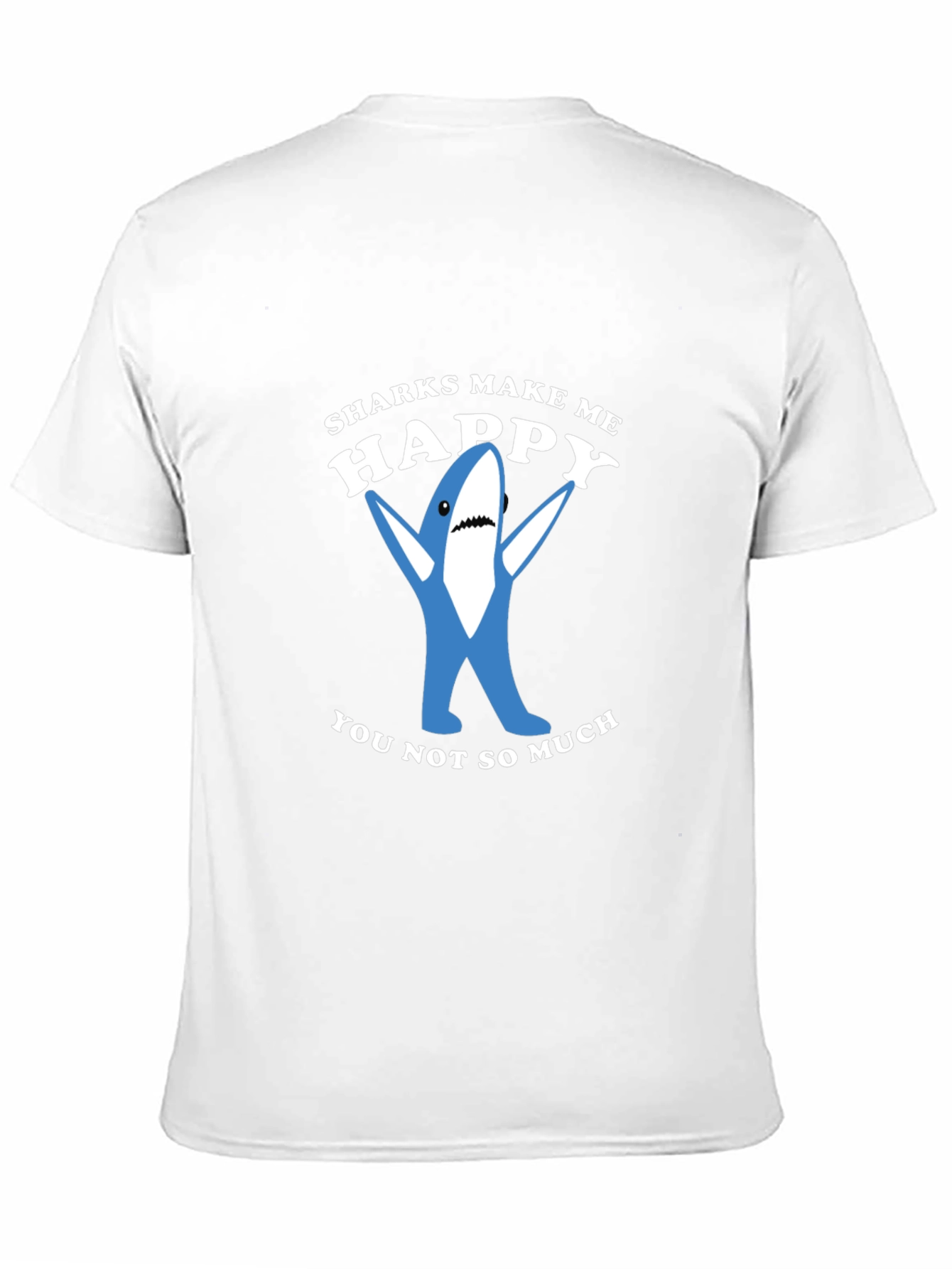 Sharks Make Me Happy Graphic Tee