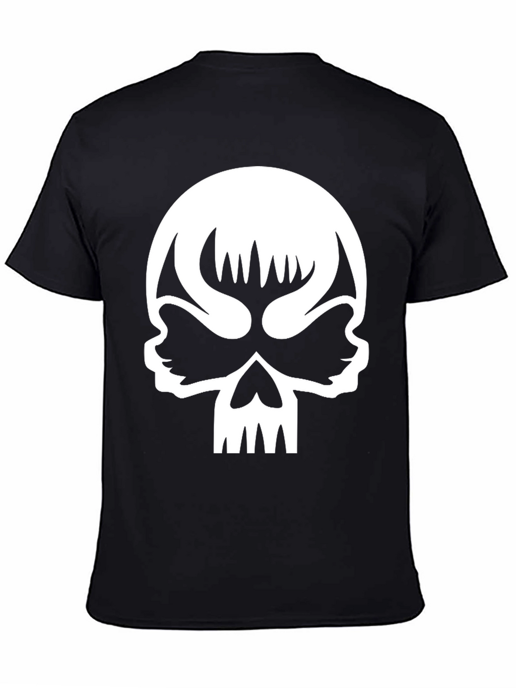 Skull Graphic Black T-Shirt - Unique Design