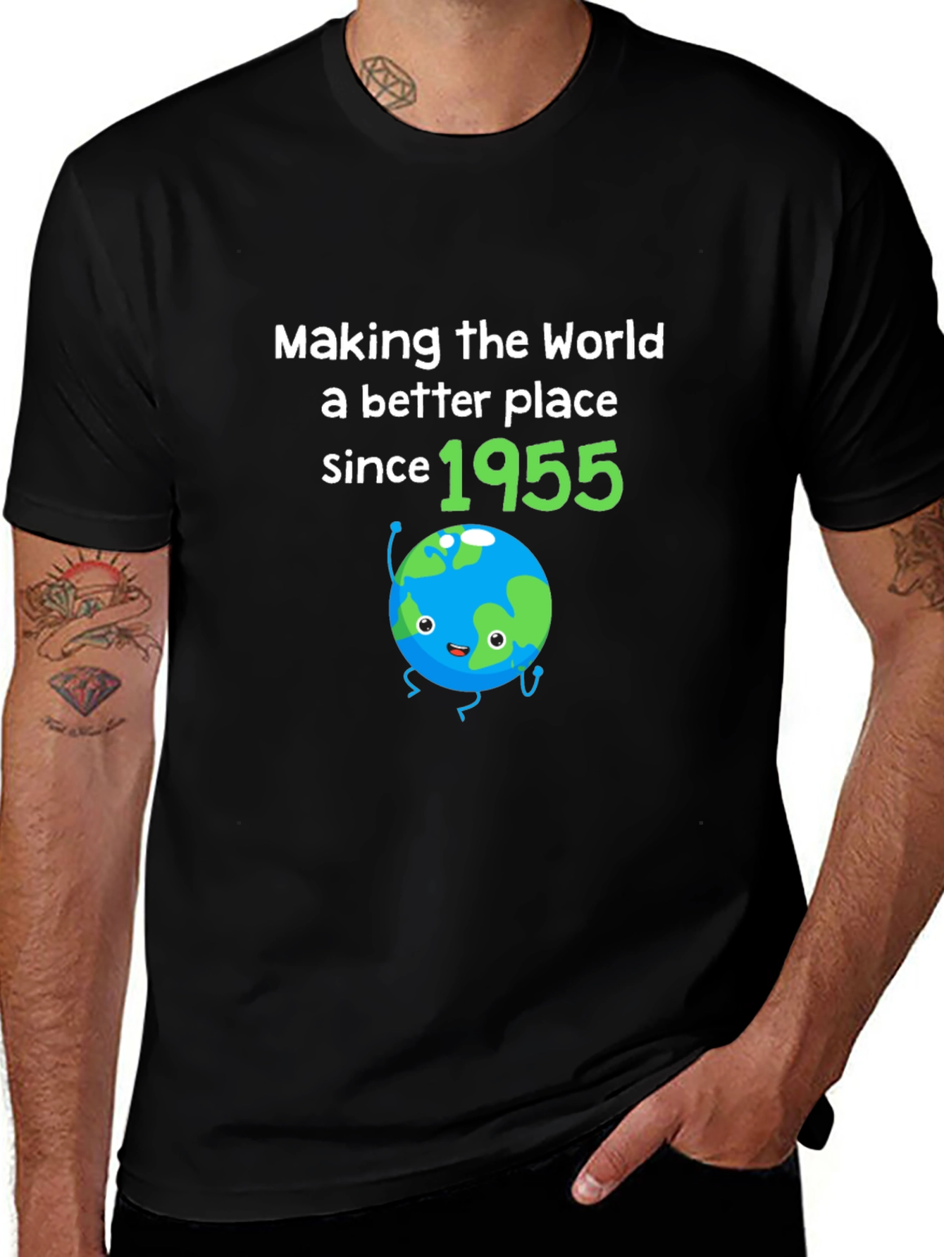 Making The World Better Since 1955 Birthday T-Shirt