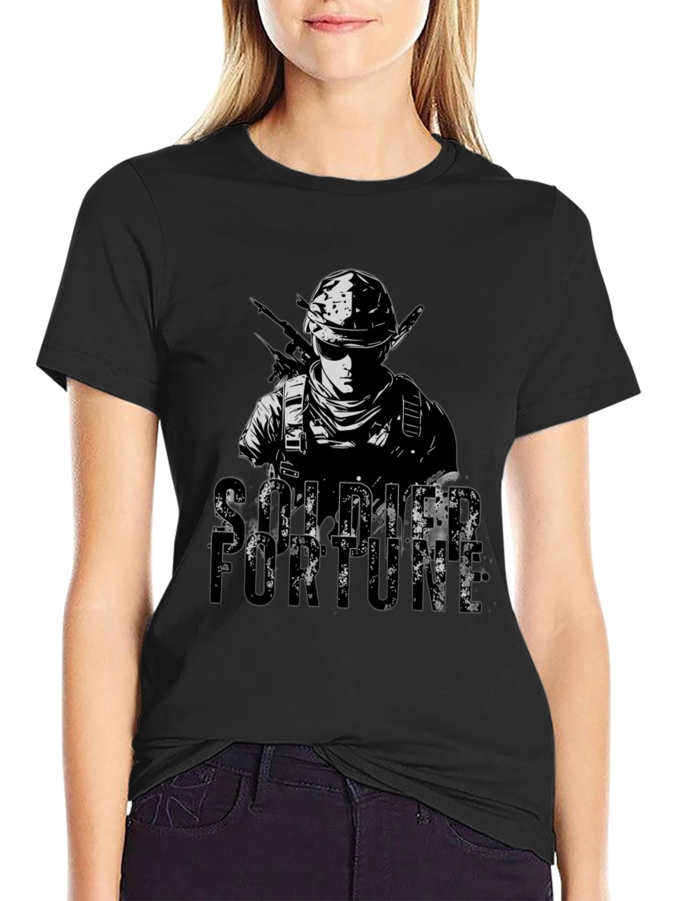 Soldier Fortune T-Shirt - Military Graphic Tee