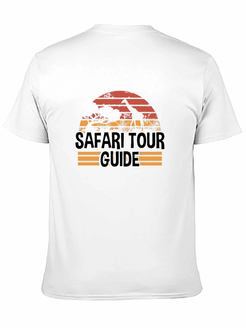Safari Tour Guide T-Shirt - Black