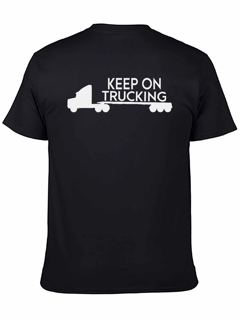 Keep On Trucking Graphic Tee - Black