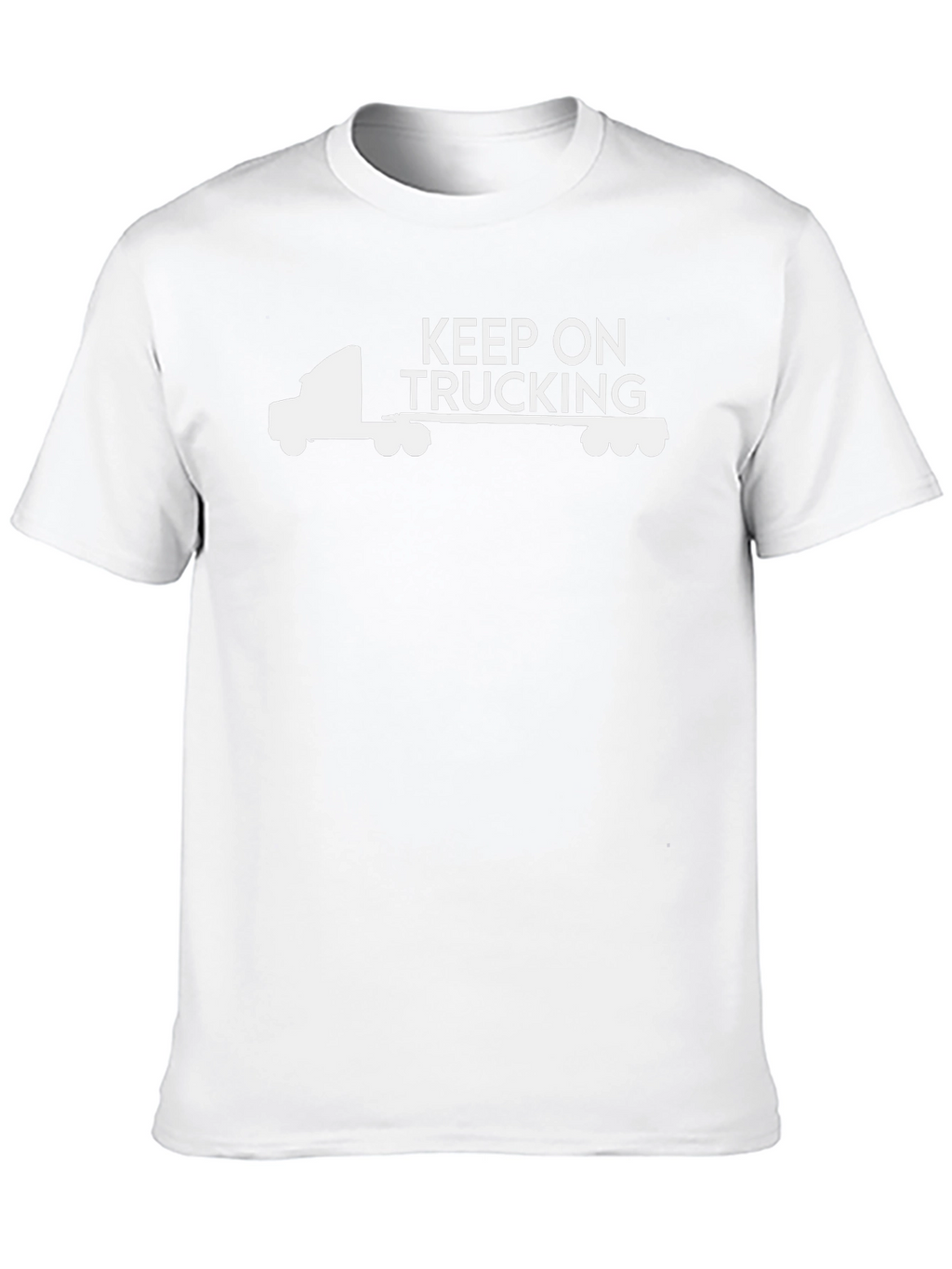Keep On Trucking Graphic Tee - Black