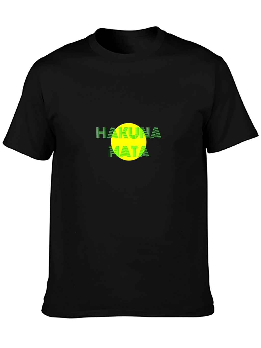 Hakuna Matata Graphic T-Shirt - Black
