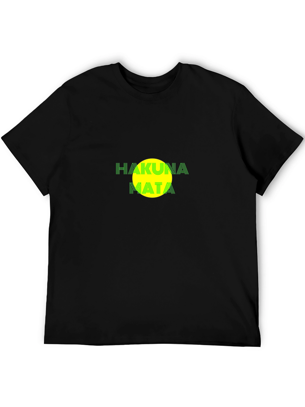 Hakuna Matata Graphic T-Shirt - Black