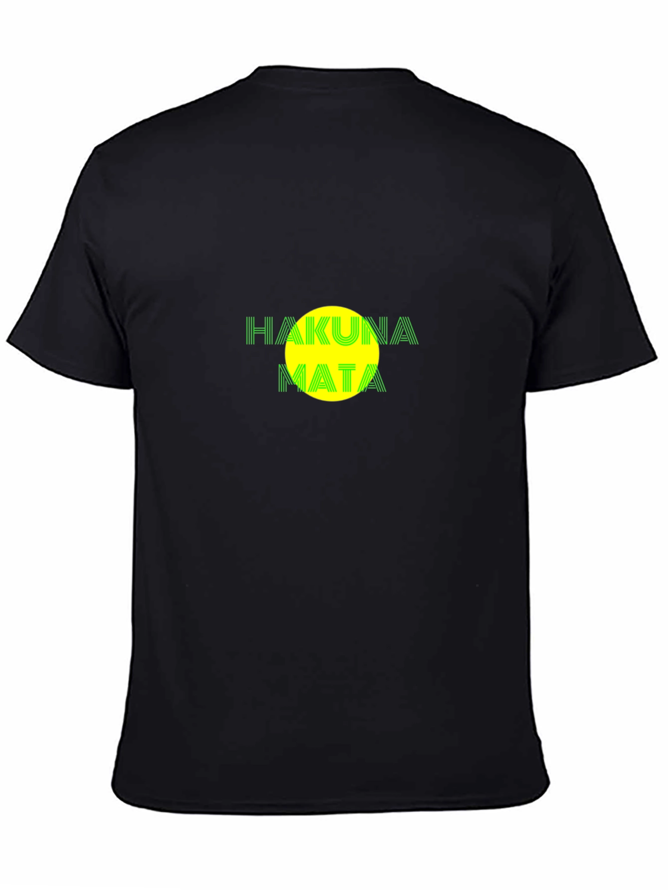 Hakuna Matata Graphic T-Shirt - Black