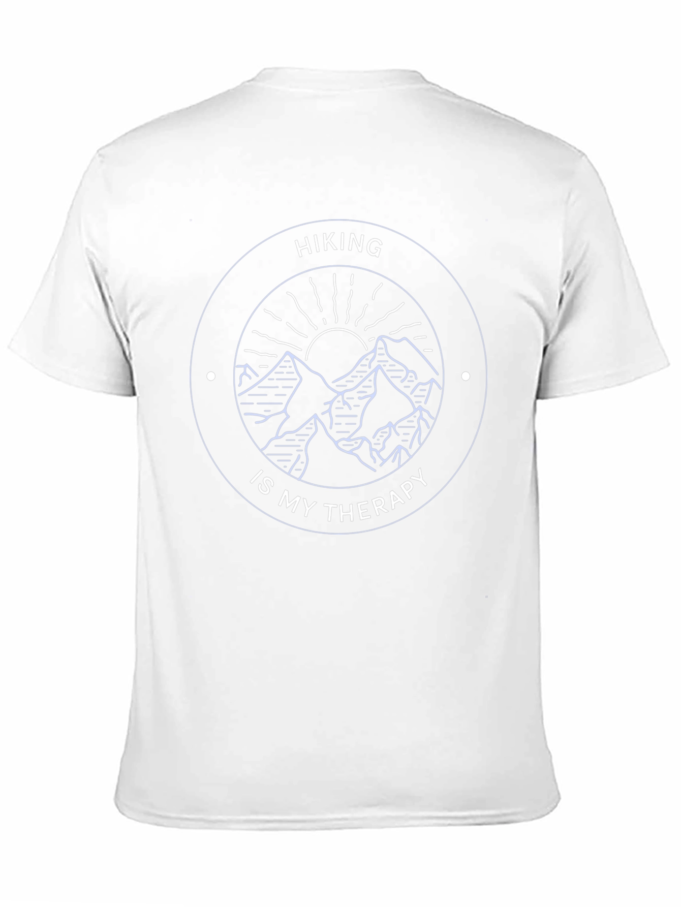 Hiking Is My Therapy Graphic T-Shirt