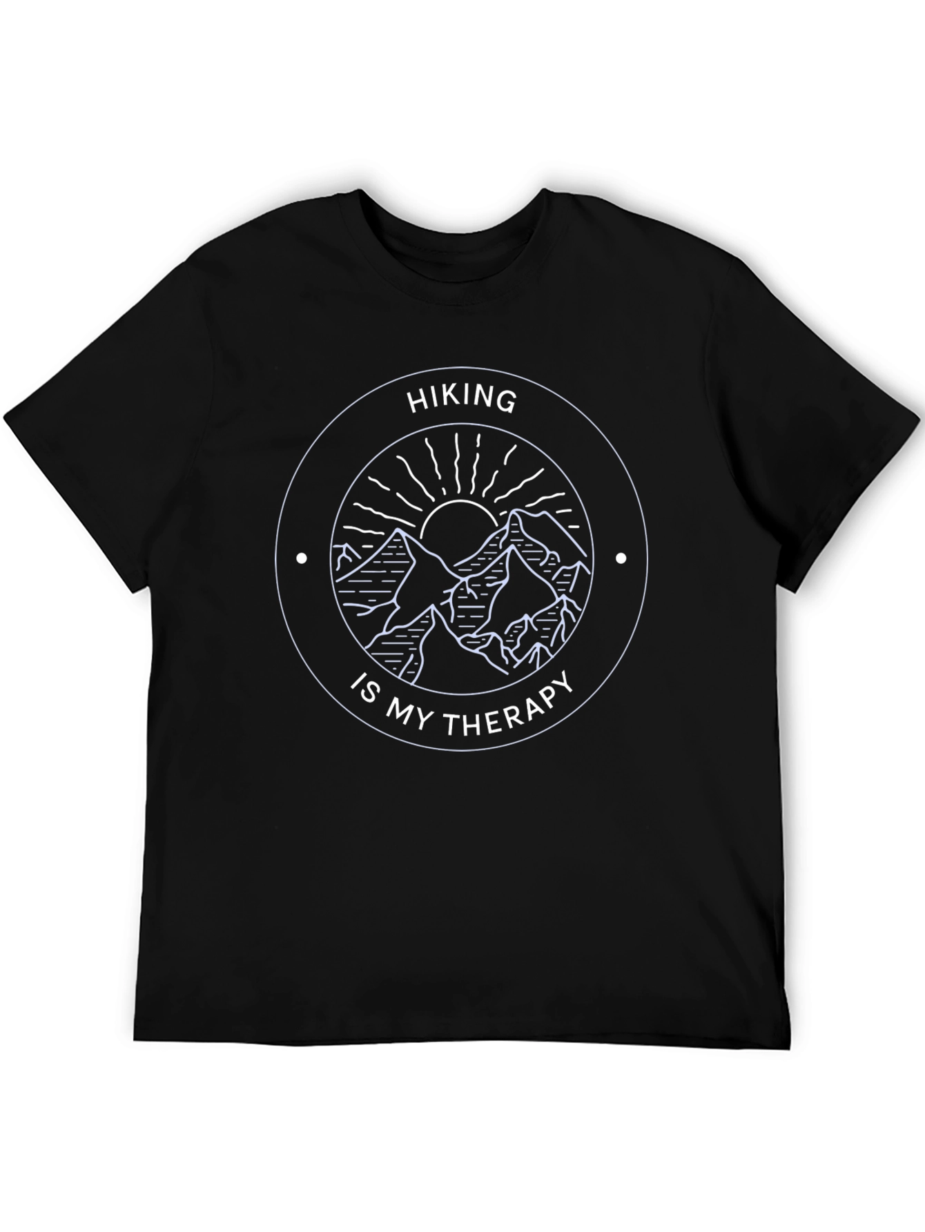 Hiking Is My Therapy Graphic T-Shirt