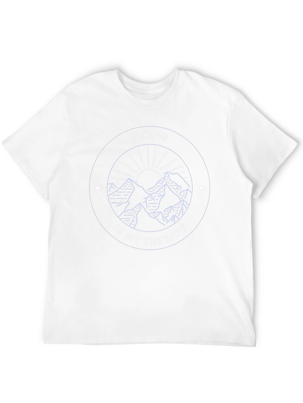 Hiking Is My Therapy Graphic T-Shirt