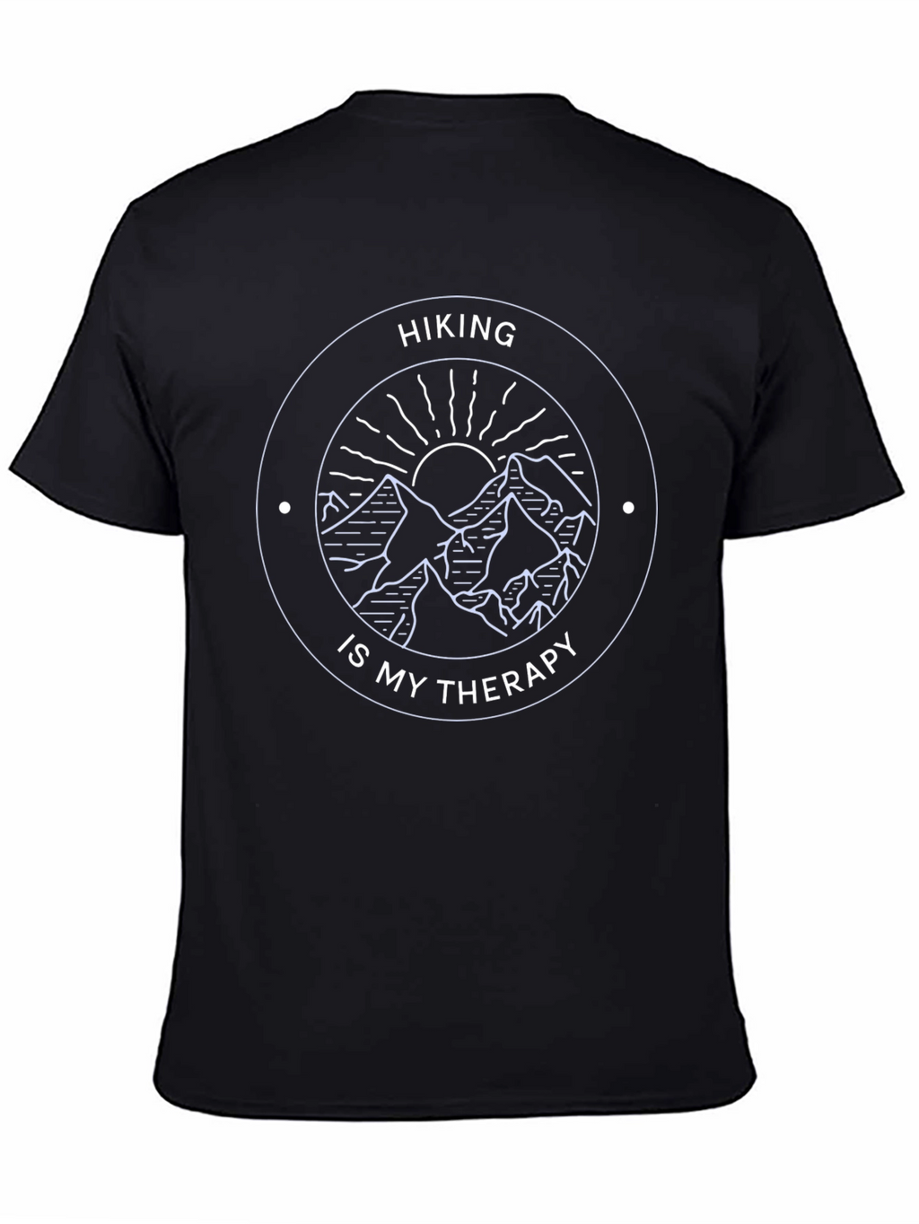 Hiking Is My Therapy Graphic T-Shirt