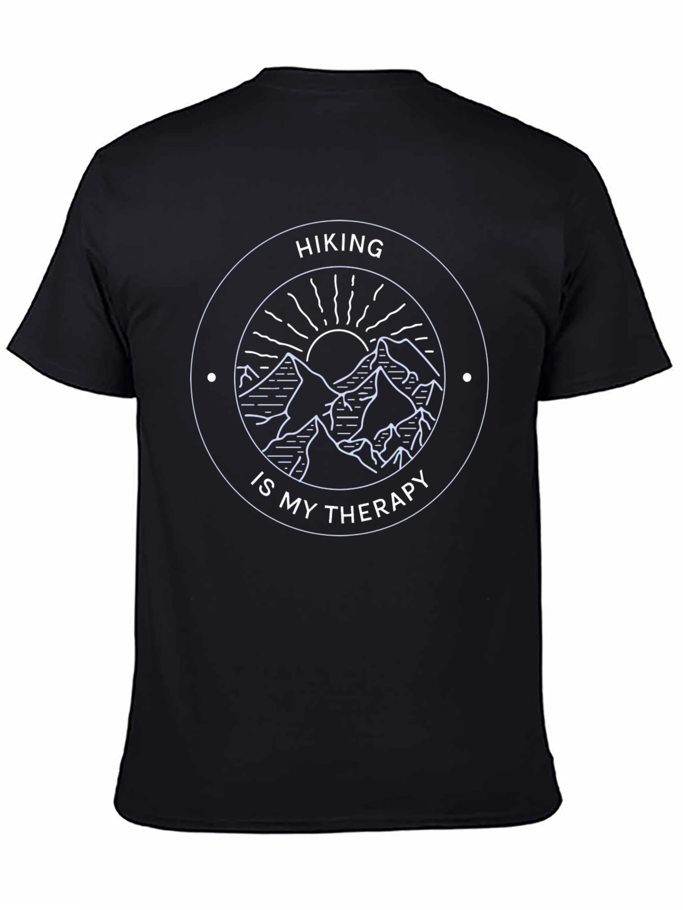 Hiking Is My Therapy Graphic T-Shirt