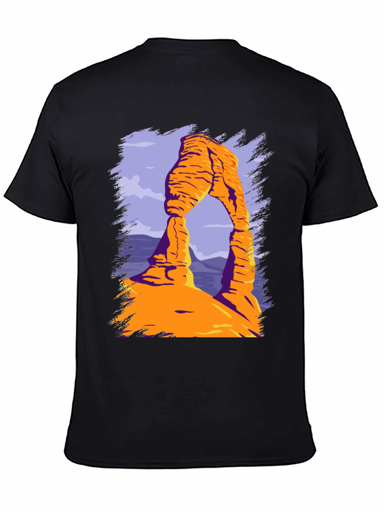 Arches National Park Graphic Tee - Desert Landscape T-Shirt