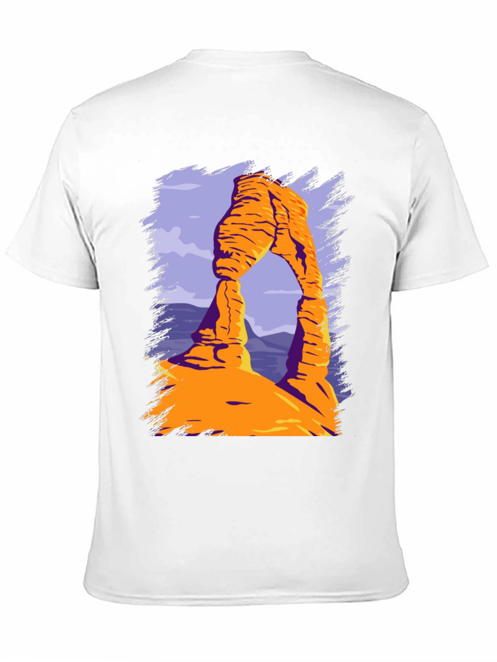Arches National Park Graphic Tee - Desert Landscape T-Shirt