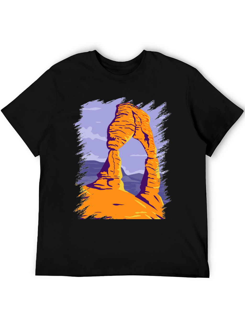 Arches National Park Graphic Tee - Desert Landscape T-Shirt