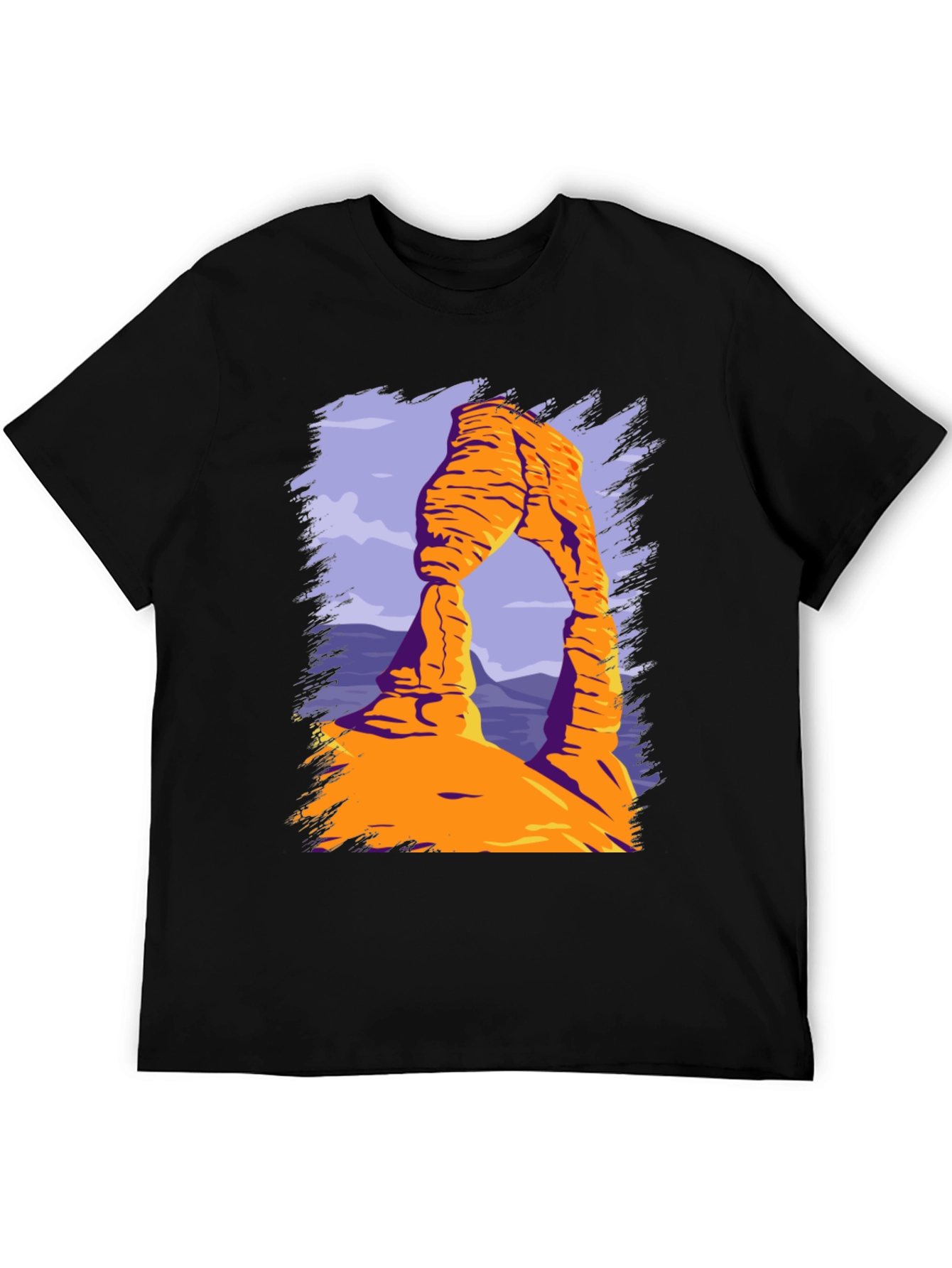 Arches National Park Graphic Tee - Desert Landscape T-Shirt