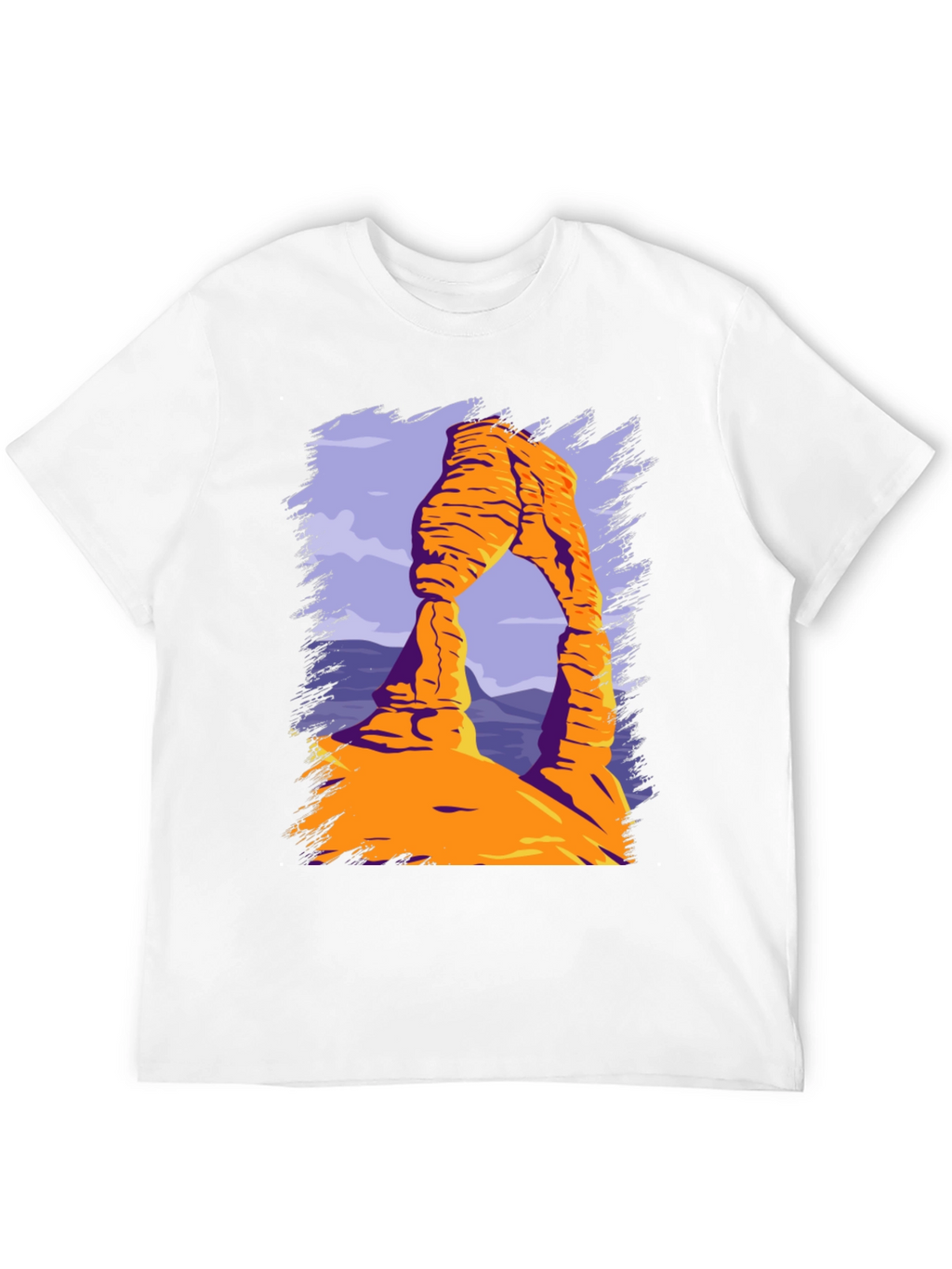 Arches National Park Graphic Tee - Desert Landscape T-Shirt