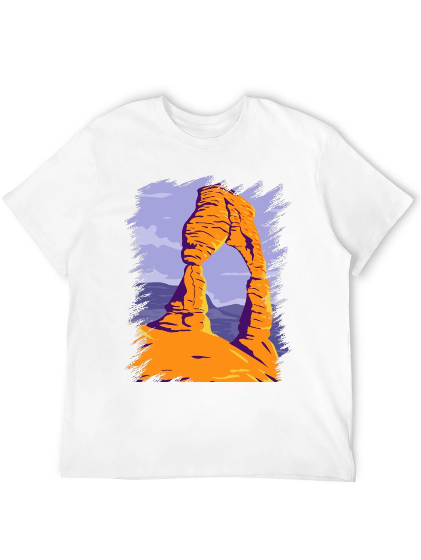 Arches National Park Graphic Tee - Desert Landscape T-Shirt