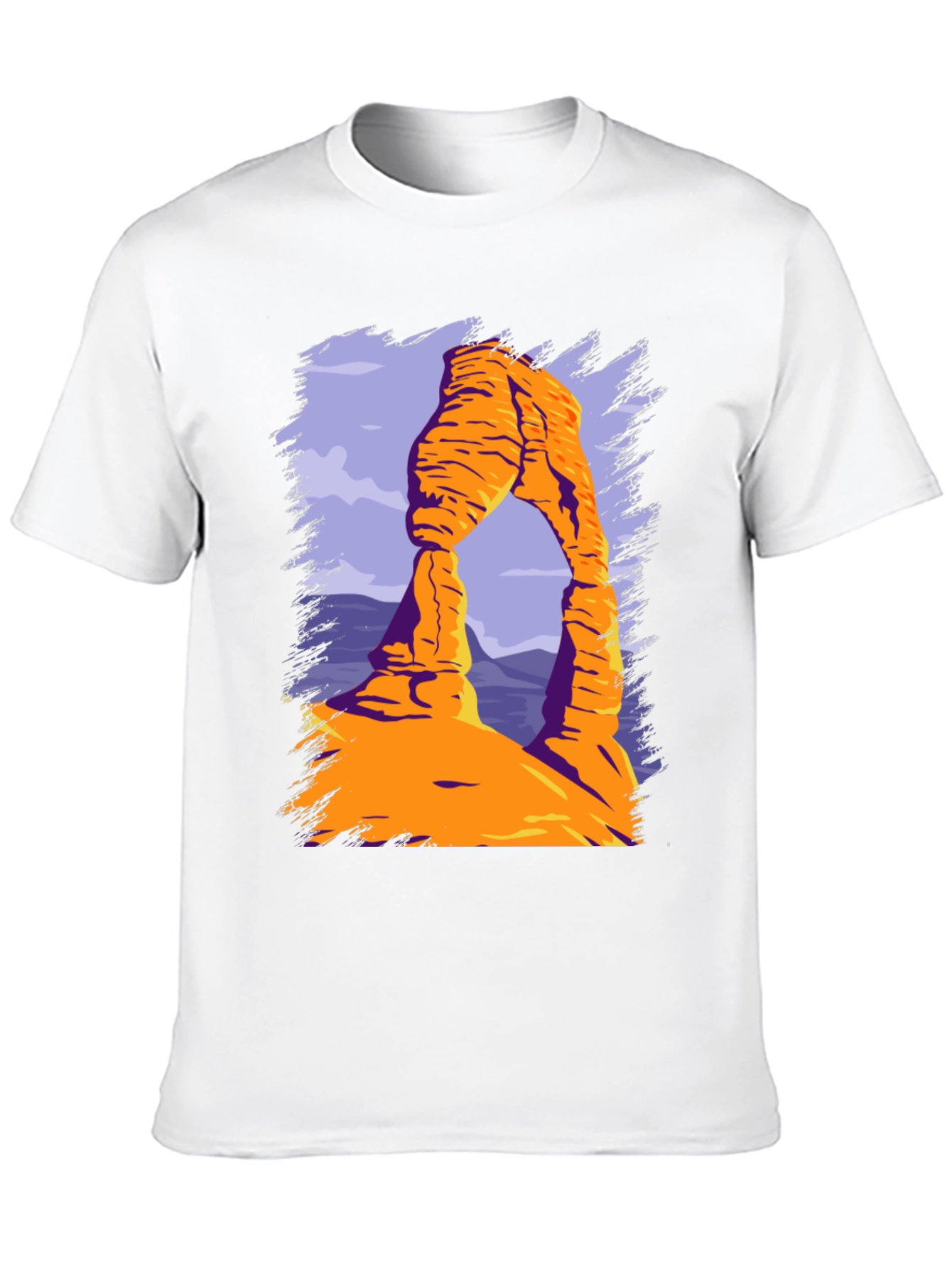 Arches National Park Graphic Tee - Desert Landscape T-Shirt