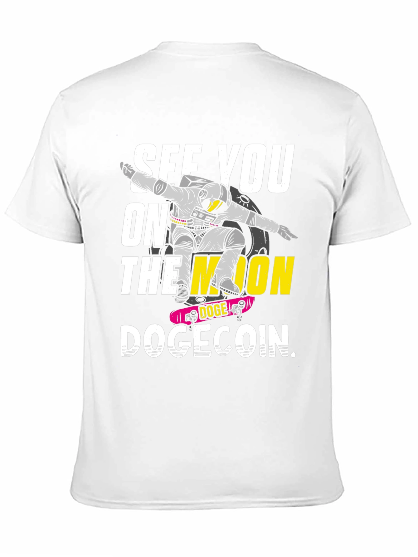 See You On the Moon Dogecoin Crypto T-Shirt