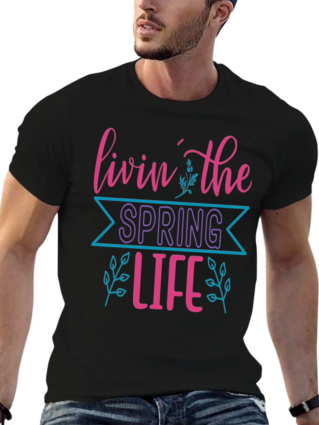 Livin the Spring Life Graphic Tee