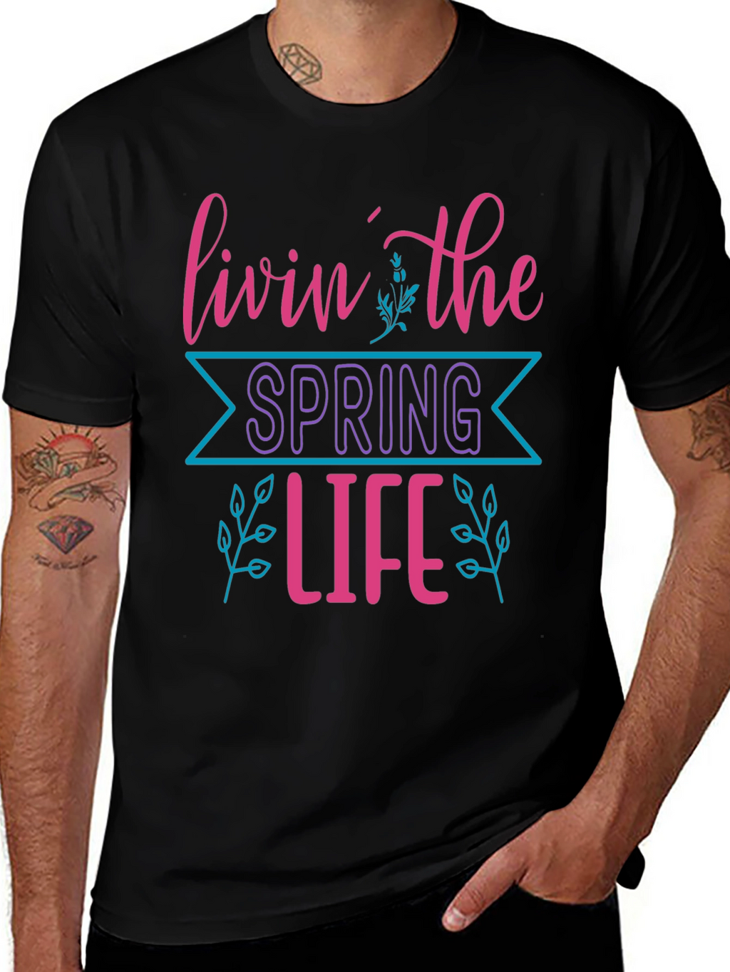 Livin the Spring Life Graphic Tee