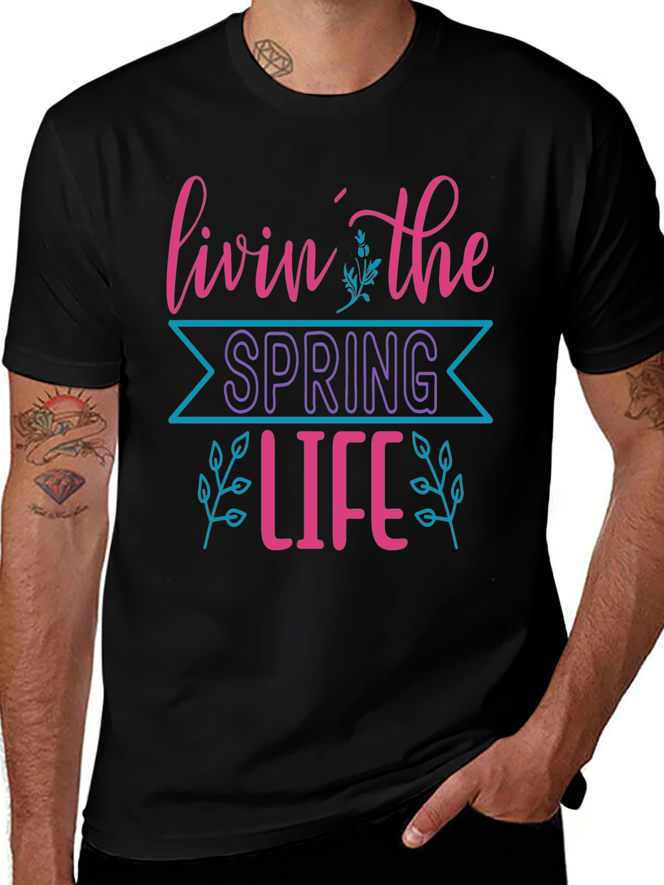 Livin the Spring Life Graphic Tee