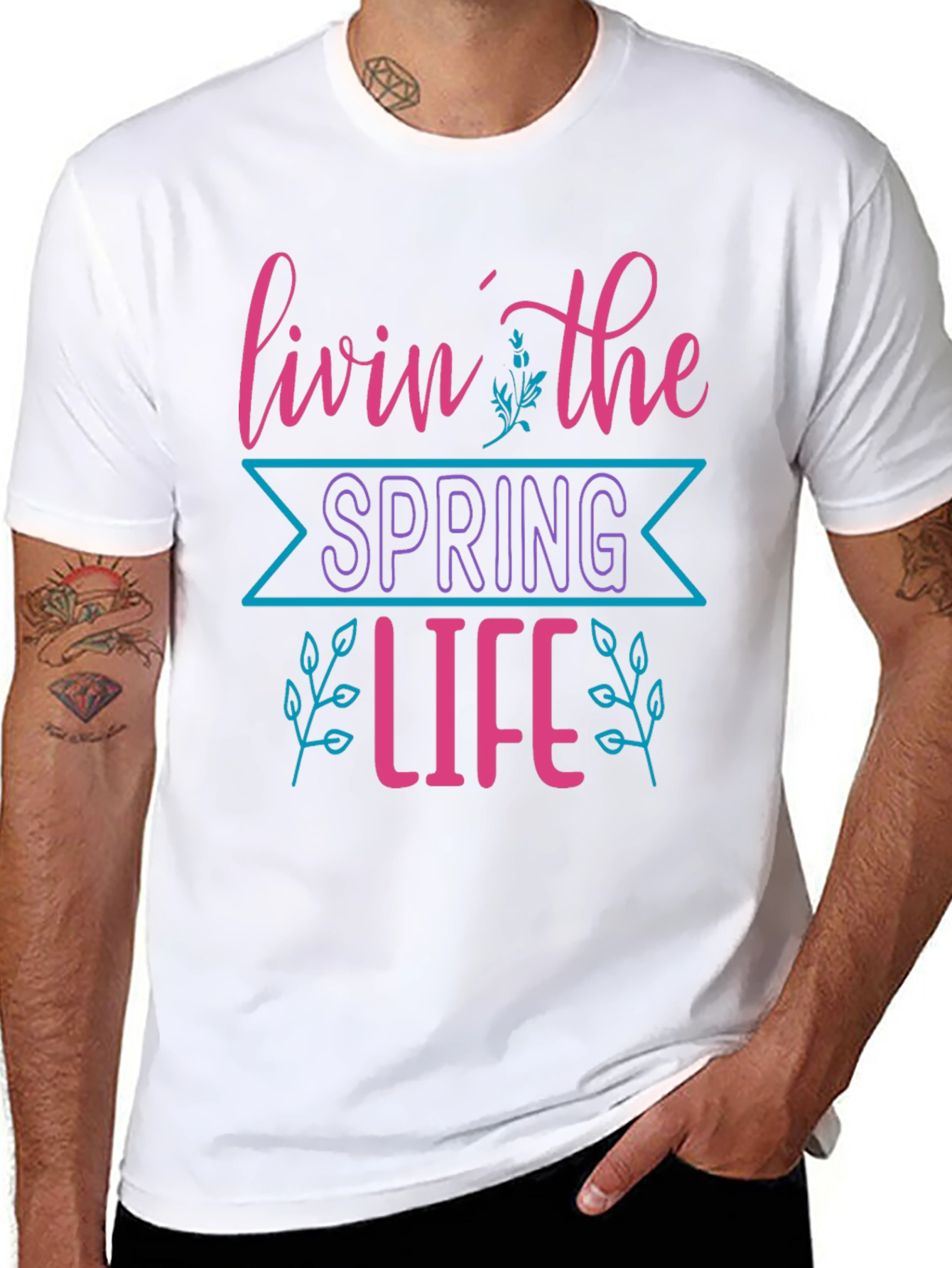 Livin the Spring Life Graphic Tee
