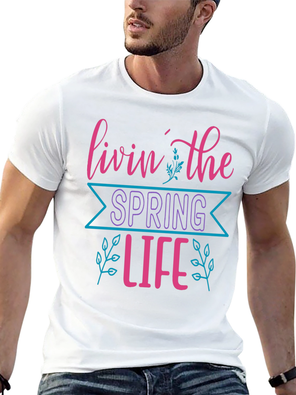 Livin the Spring Life Graphic Tee