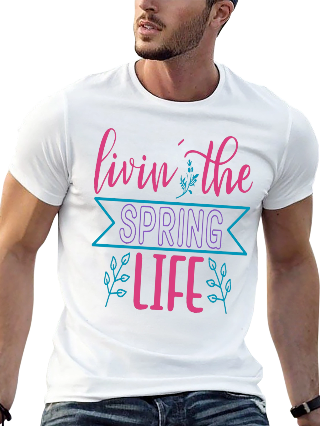 Livin the Spring Life Graphic Tee