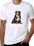 Bernese Mountain Dog Graphic T-Shirt