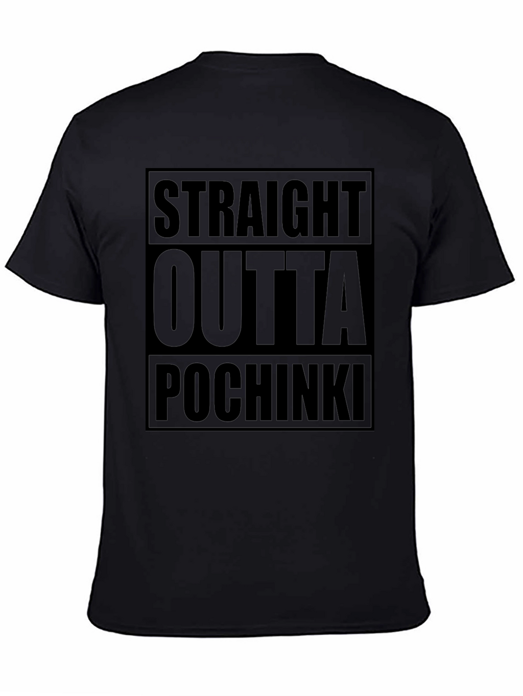 Straight Outta Pochinki T-Shirt - Gaming Apparel