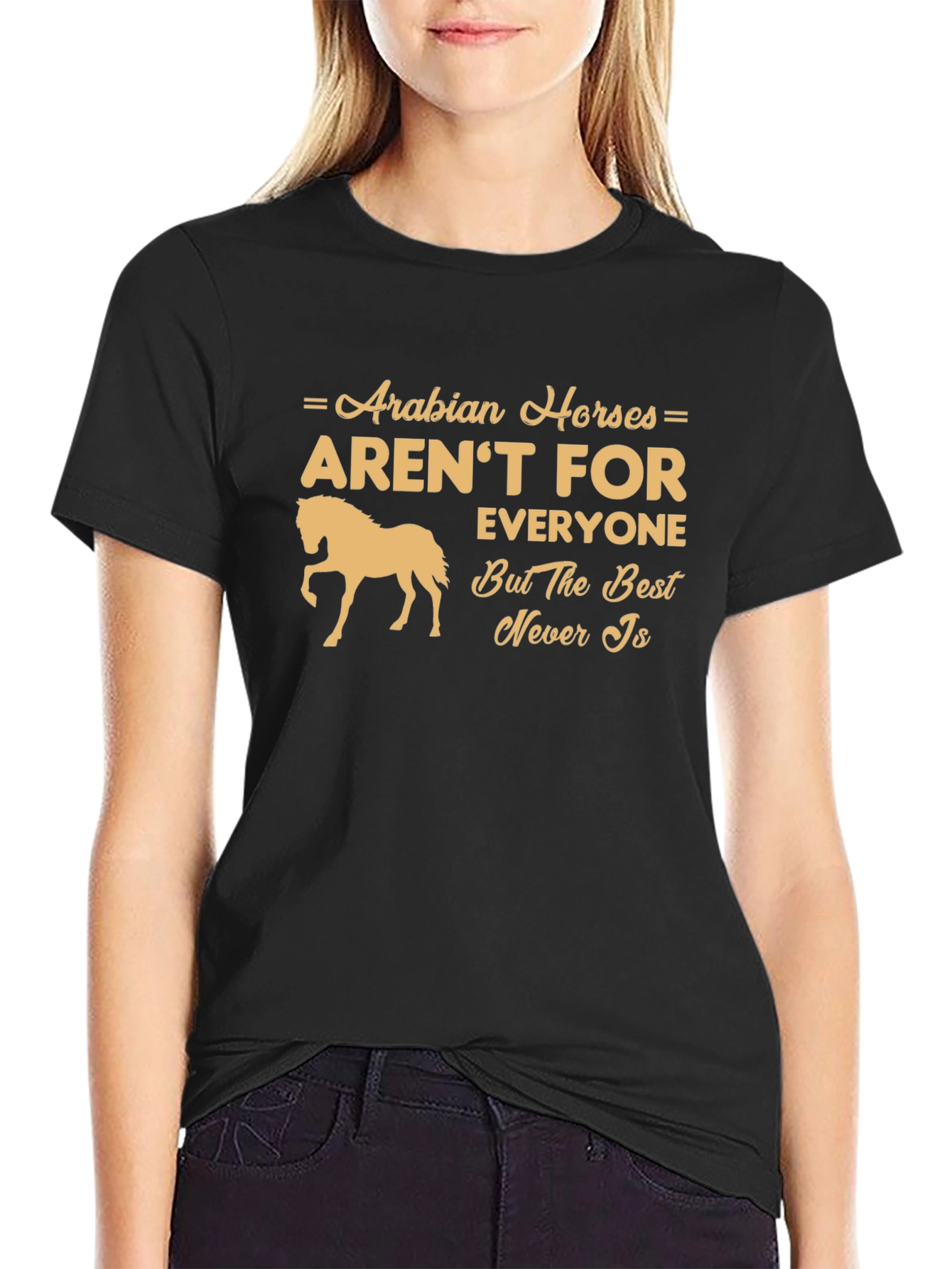 Arabian Horses Graphic Tee - Best Never Is T-Shirt