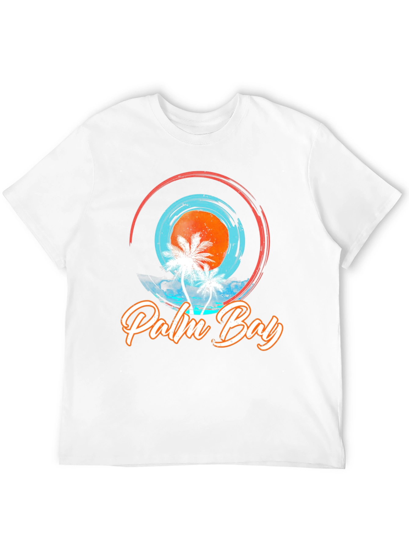 Palm Bay Graphic Tee - Tropical Vibe