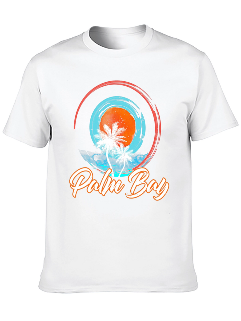 Palm Bay Graphic Tee - Tropical Vibe